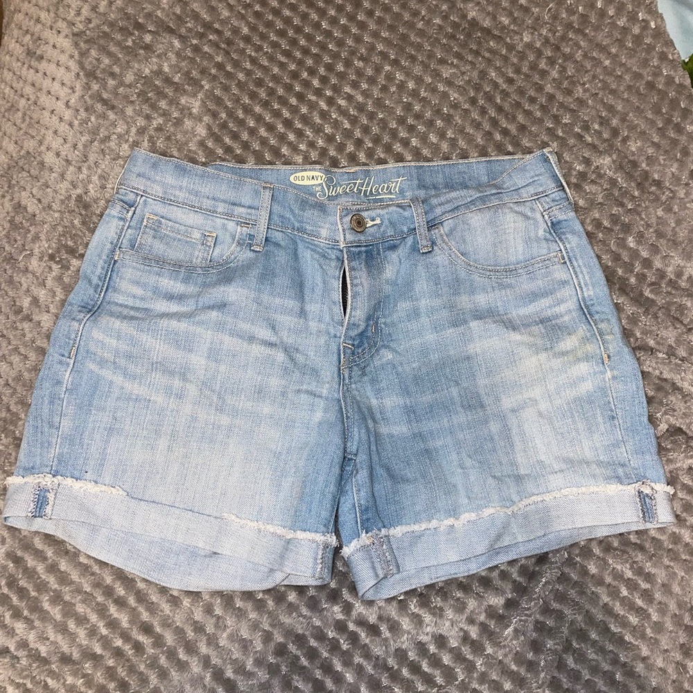 BLUE JEAN SHORTS